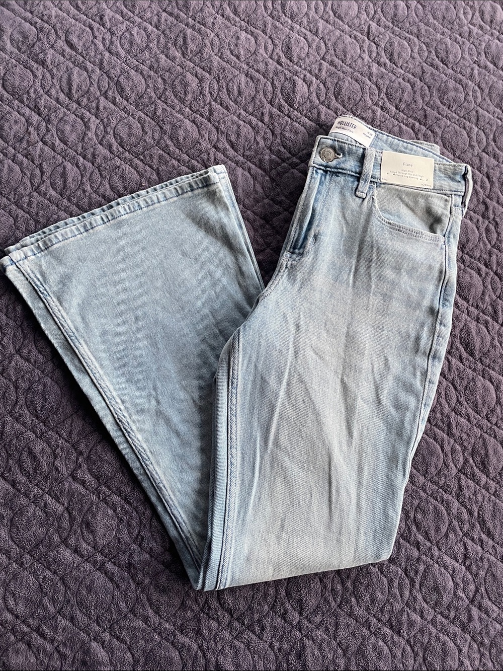 NWT Hollister High-Rise Flare